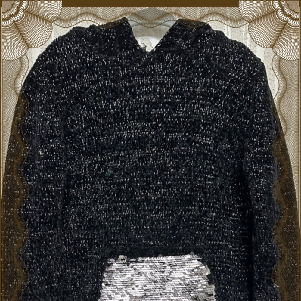 Long-sleeved sweatshirt for girls 7 - 8 yars old Cardigan Sweater